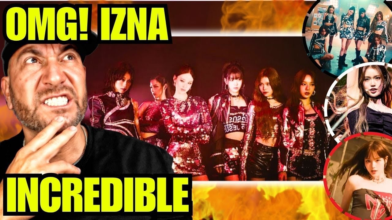 ВПЕРВЫЕ! | IZNA – Mamma Mia - Реакция | Потрясающие визуальные эффекты, крутость и просто БЕЗУМИЕ!