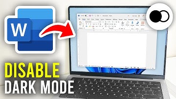 How To Disable Dark Mode In Microsoft Word - Full Guide