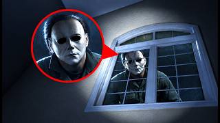 If its OCTOBER and you see GIANT Michael Myers outside your House, Lock your Doors & Hide!!!