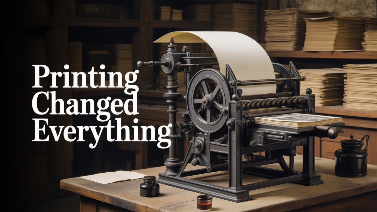 How PRINTING Changed EVERYTHING in the West