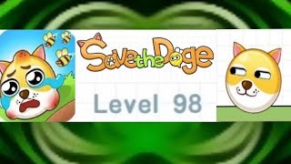 Save The Doge, Прохождение 98 Level, На 3 Звезды. Головоломка И Логическая Игра.