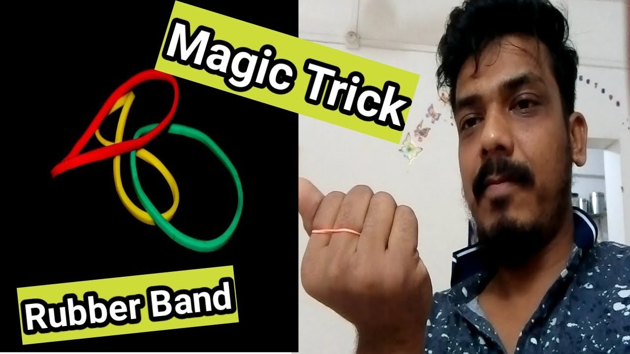 Rubber Band Magic Tricks How to do Rubber Band Magic Tricks YouTube