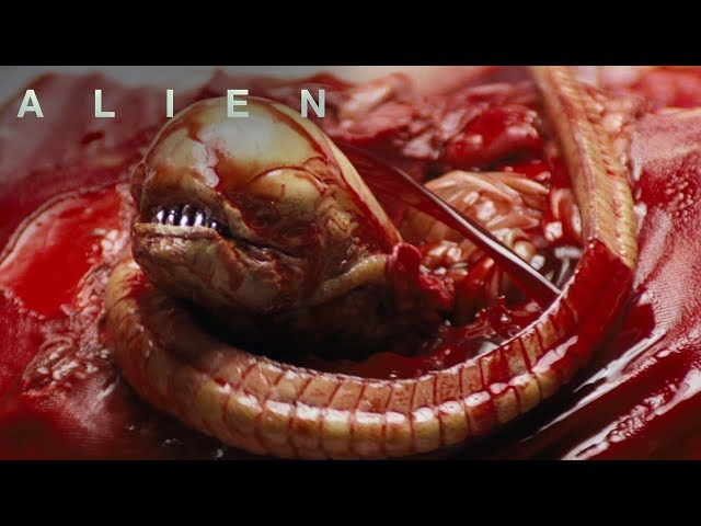 Alien | Iconic Chestburster Scene | ALIEN ANTHOLOGY class=