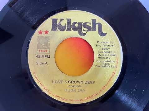 HUGH JAY / LOVE`S GROWN DEEP 80`s LOVERS REGGAE