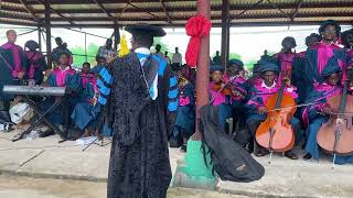 Nigeria National Anthem perform by AE-FUNAI Dept. of Music / University Choir@the 2024 comb Convoc