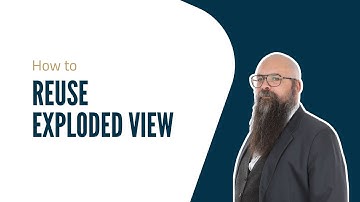 SOLIDWORKS TUTORIAL: How to reuse exploded view