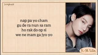 Jungkook BTS (방탄소년단) – I Love You (Tim Hwang Cover) Easy Lyrics