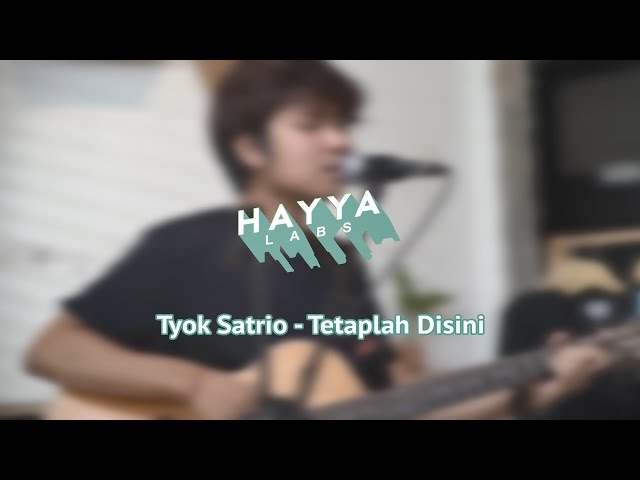 Tyok Satrio - Tetaplah Disini | Live Session at Piezo Kopi Yogyakarta class=