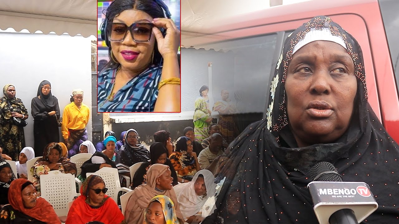 KHADIJA KOPA AWALIZA WATU MSIBANI KWA DIDA, AONGEA MANENO YA UCHUNGU SANA