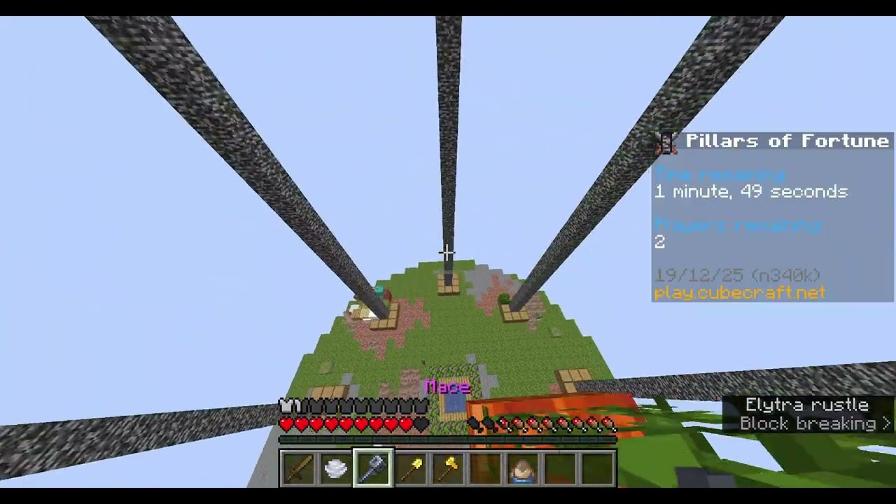 minecraft pillars of fortune