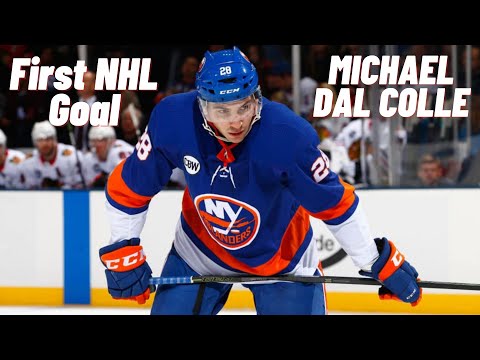 Michael Dal Colle #28 (New York Islanders) first NHL goal 17/01/2019