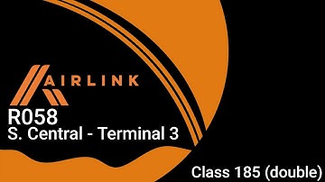 Airlink S.C. - Terminal 3 timelapse (via Terminal 1)