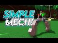 Simple mech tutorial in roblox build a boat for treasure