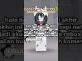 ⋮ ⌗ BAGI" ROBUX🤑|| #roblox #harusberanda #robloxedit #subrek #rameindong #youtubeshorts #fypシ #fyp