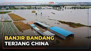 Banjir Bandang Terjang China, Hampir 2 Juta Orang Terdampak