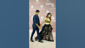 Ira Khan Arrived With Fiance Nupur Shikhare At Ambani Event