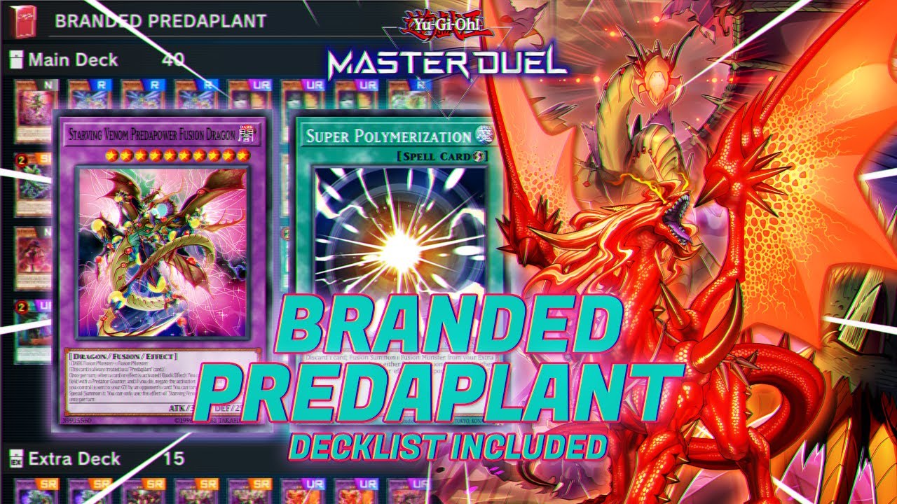 NEW Predaplant Deck! - OVER 13,000 ATTACK! | [Yu-Gi-Oh! Master Duel]