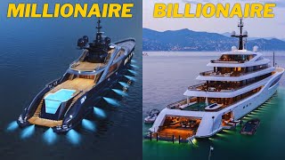Billionaires Vs Millionaires  Inside Their Luxurious Lifestyle