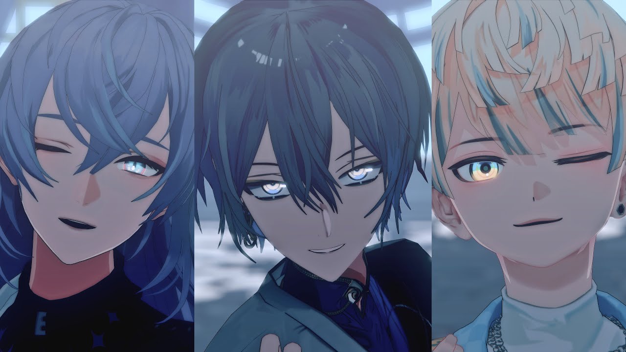 【にじさんじMMD】虎視眈々【星導ショウ/緋八マナ/小柳ロウ】