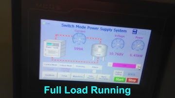 Green Power IGBT Rectifier Touch panel Operation and Full Load Testing