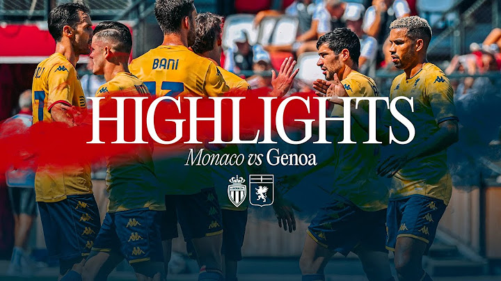 MONACO 1-2 GENOA | HIGHLIGHTS | Amichevole Preseason 2024