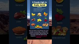 9 foods high in folic acid