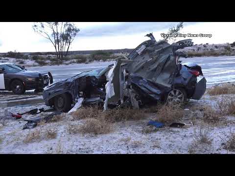 Part 2: Pileup crash on 15 Freeway Christmas Day: interview - YouTube