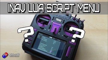 How to get into the menu for the INAV LUA script on a Horus/TX16s/T16/T18