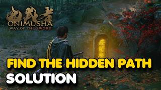 Onimusha Way of The Sword - Find The Hidden Path Solution (In The Light of An Icy Moon)