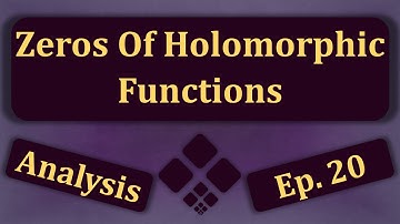 Zeros of Holomorphic Functions
