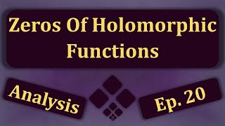 Zeros of Holomorphic Functions