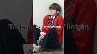 what is the thing that Kim Taehyung fear? #shorts #bts #v #taehyung
