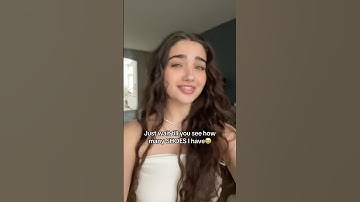 Counted all the SHOES I HAVE!! #omg