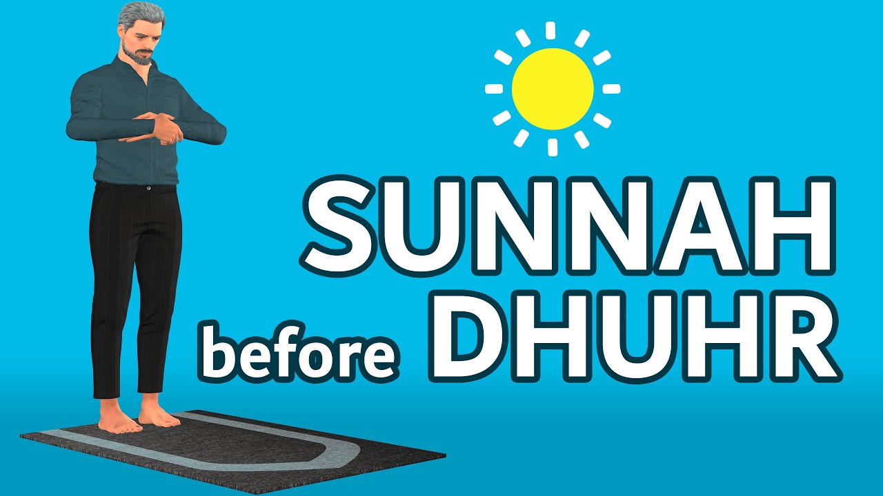 How To Pray Sunnah Before Dhuhr For Men beginners With Subtitle How To Pray Sunnah Before Dhuhr For Men beginners With Subtitle