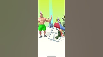 MUSCLE RUSH 😱🎾🎁🕹 GAME PLAY ALL LEVELS İOS ANDROİD UPDATE #shorts