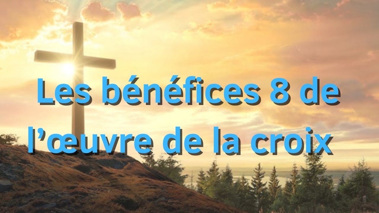 Culte dominicalles bénéfices 8 de l’œuvre de la croix Pasteur Fred