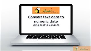 Convert text date to numeric date in Excel