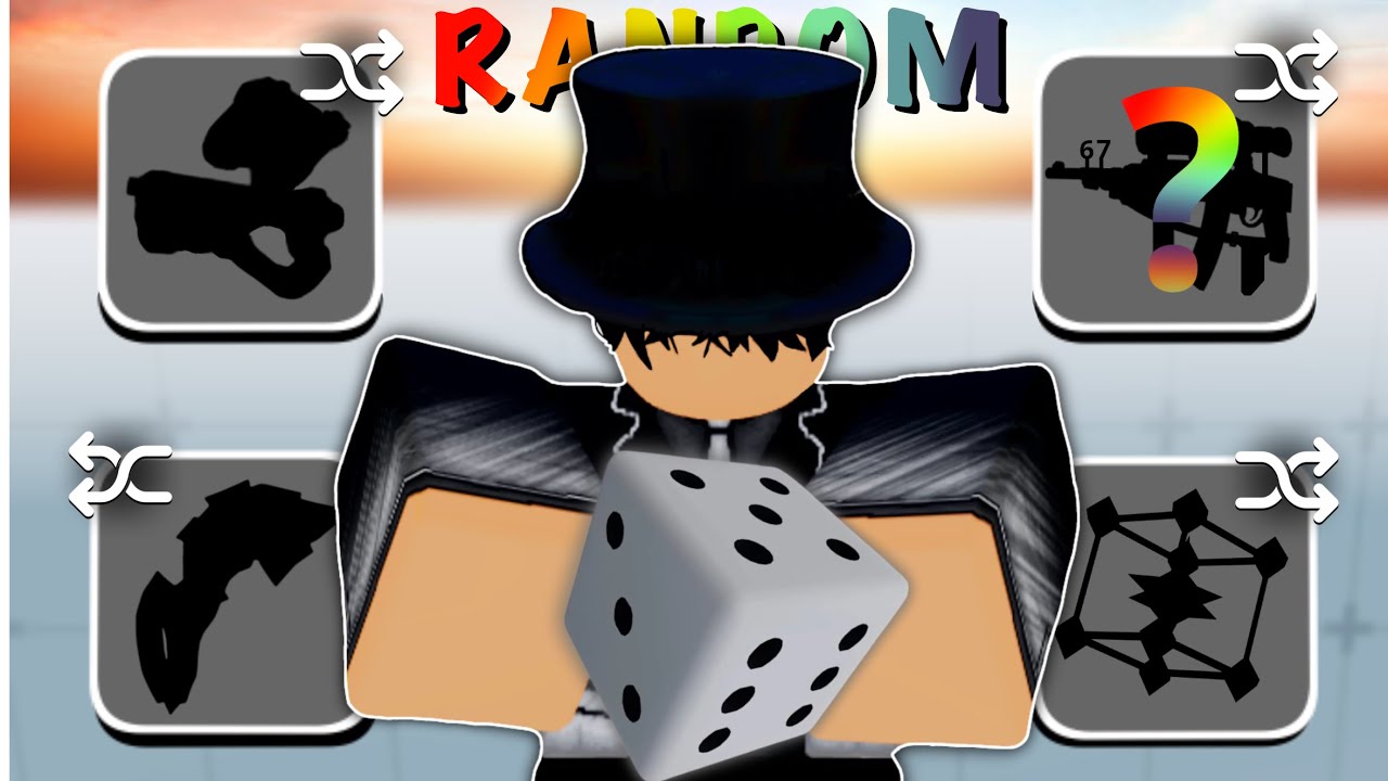 I Only Chose RANDOM Loadouts In Roblox RIVALS! - YouTube