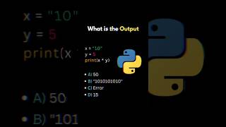 ⚡Daily Python Challenge⚡ Comment your answer now ⬇️ — fastest coder gets pinned 🏆#python #shorts