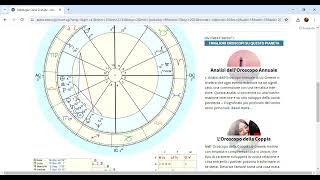 Come usare il sito Astrodienst per creare il proprio tema natale e altre carte astrologiche