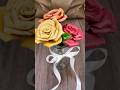 Leather Rose in Bloom 🌹 | Handmade Valentine Gift #LeatherFlower #HandmadeRose #ValentinesDay