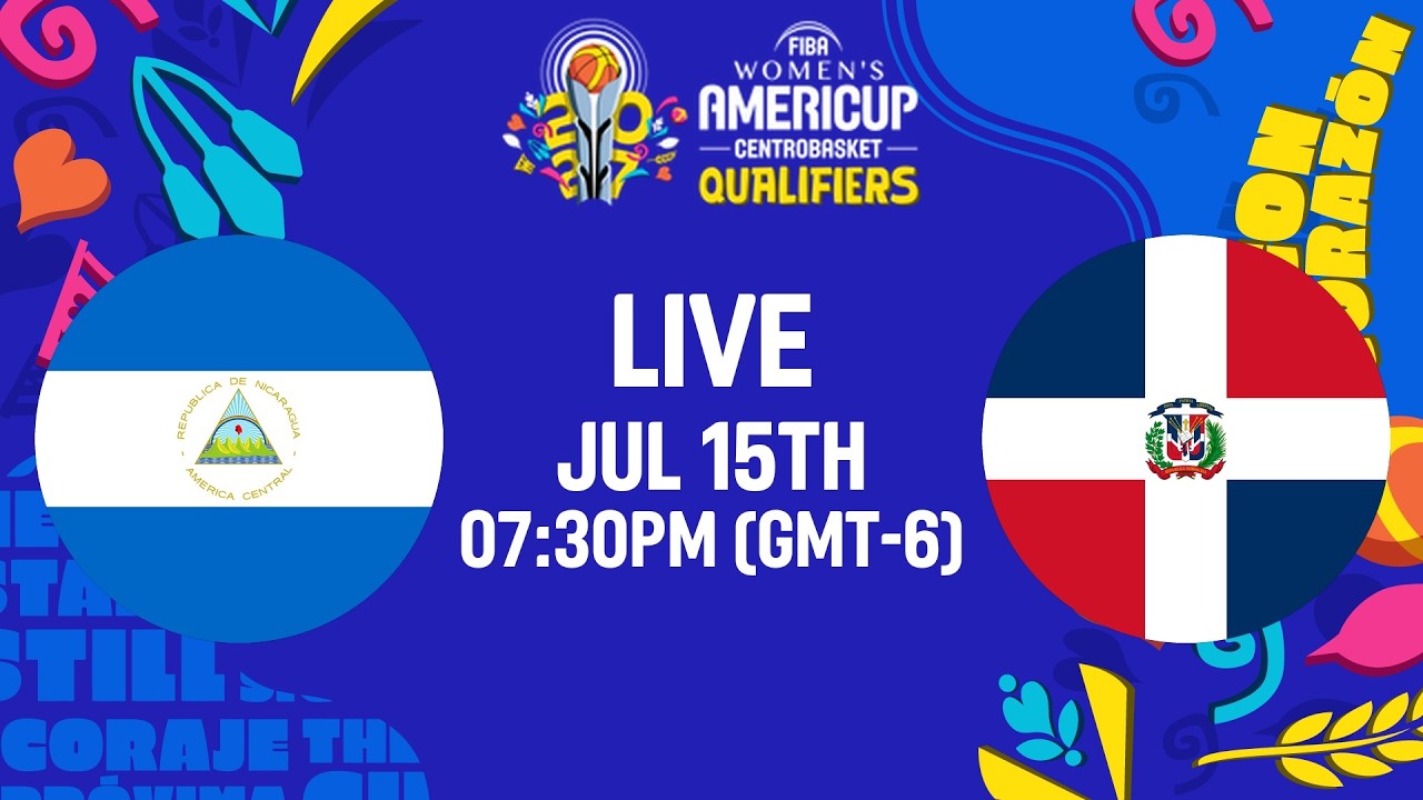 NCA v DOM | Full Basketball Game | FIBA Women's AmeriCup 2027 Centrobasket Qualifier 2026