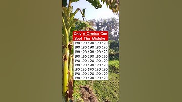 Only A Genius Can Spot The Mistake:Epi-422.Try Your Skills! #shorts #puzzlegame #brainteasers