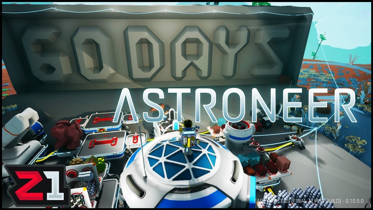 Challenge #1 COMPLETE ! 60 Days of Astroneer Day 1 | Z1 Gaming