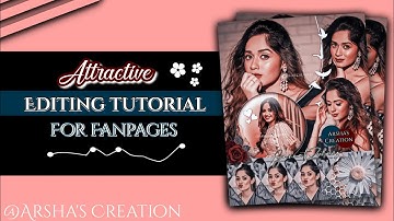 Aesthetic Fanart Editing Tutorial  [Easy Picsart Editing Tutorial] Arsha