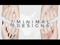 4 Cool, Easy & Minimal DIY Nail Art Designs