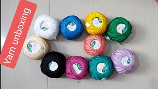 Yarn unboxing - pradhan embroidery stores screenshot 5