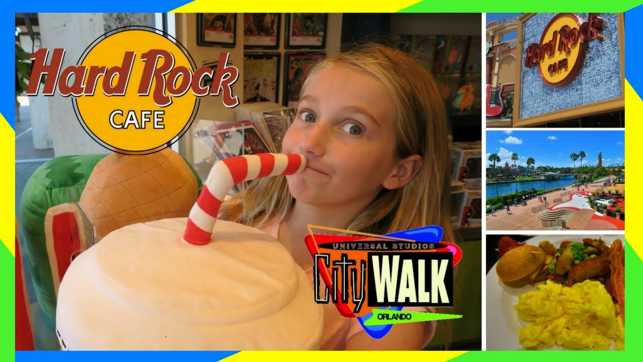 UNIVERSAL ORLANDO CITYWALK | HARD ROCK CAFE BREAKFAST | #