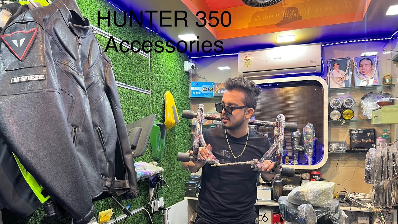 350 HUNTER Accessories available Only at your fav bike modification