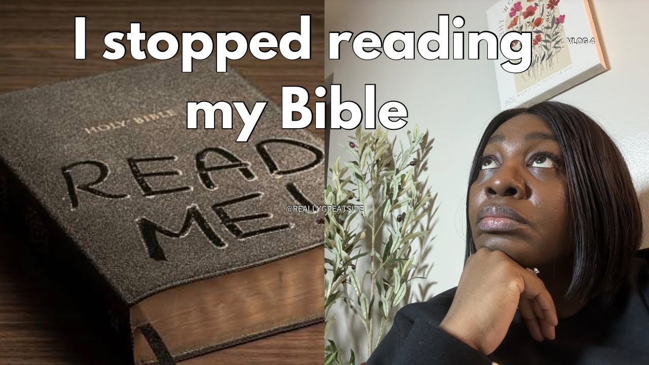 “I Stopped Reading My Bible | How I’m Getting Back to Daily Bible Study (Honest Christian)”